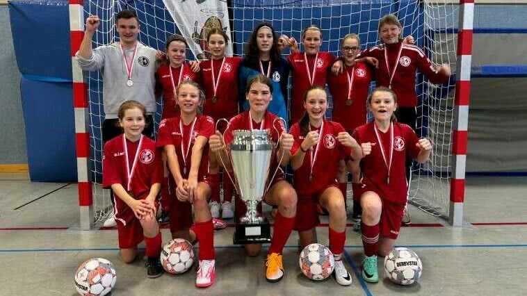 Mädchen Kreisauswahl U13 wird Hallenwestfalenmeister