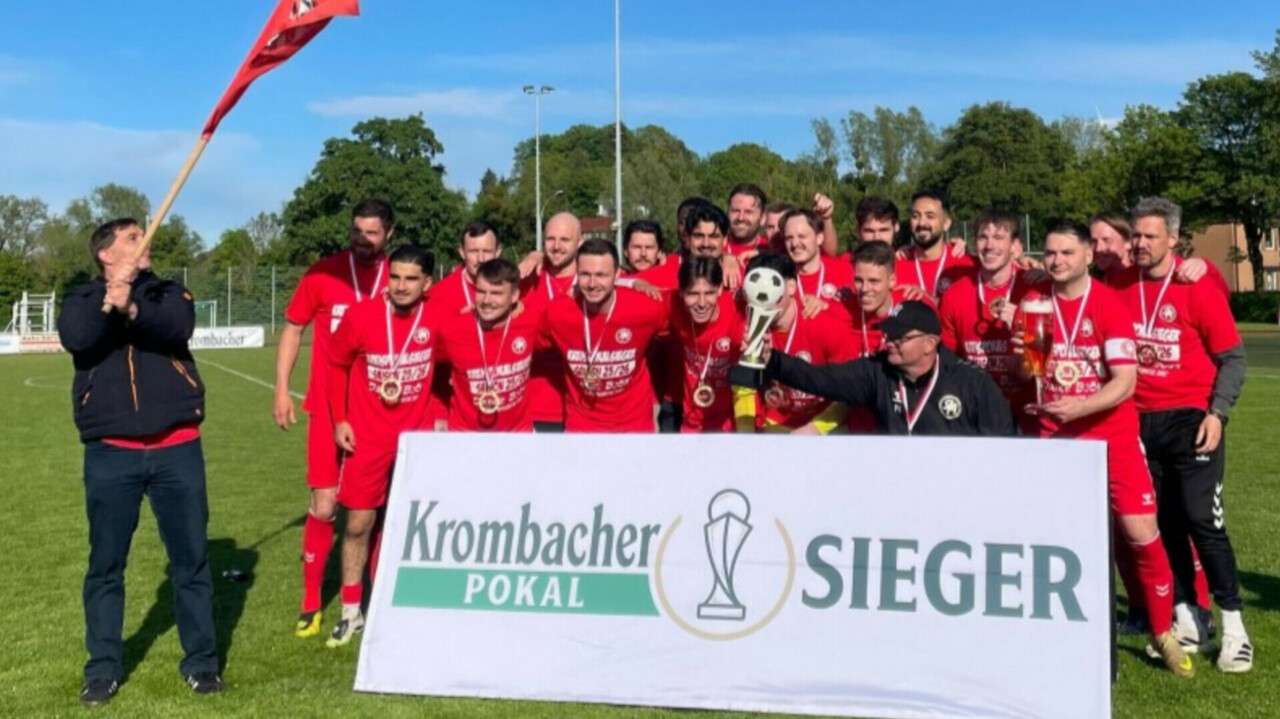 SV Heide holt sich den Krombacher Kreispokal